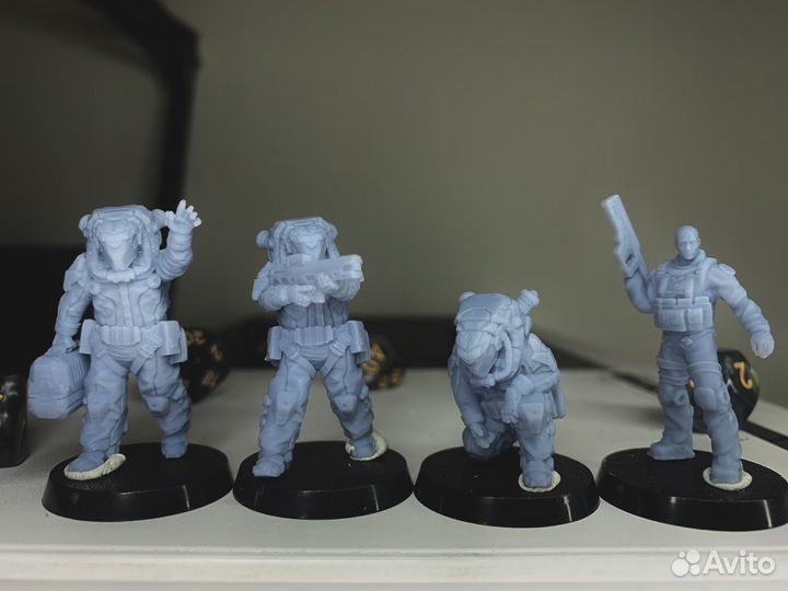3Д печать миниатюр DnD, Warhammer, Зомбицид