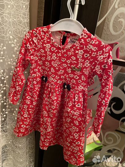 Платье для девочки 80