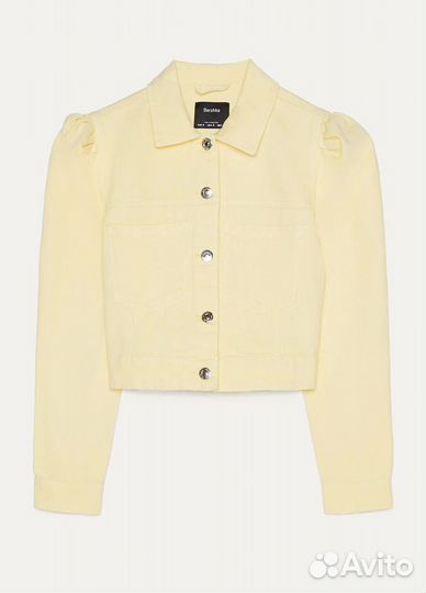 Джинсовая куртка bershka