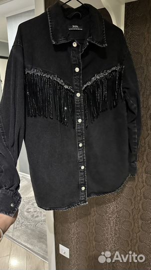 Рубашка куртка bershka