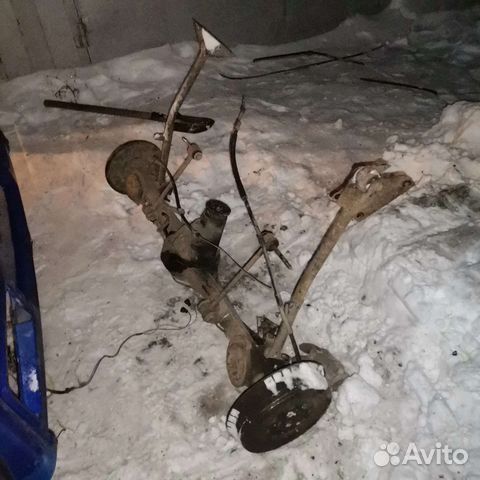 Чулок заднего моста ваз
