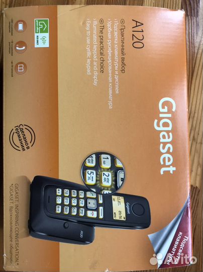 Беспроводной телефон Gigaset A120