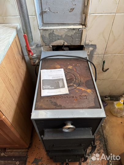 Твердотопливный котел бу