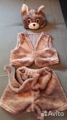 Новогодний костюм котика