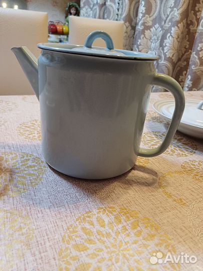 Чайник эмалированный