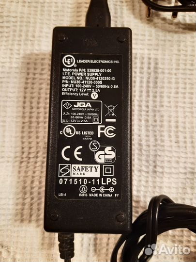 Блок питания 12v 2,5a