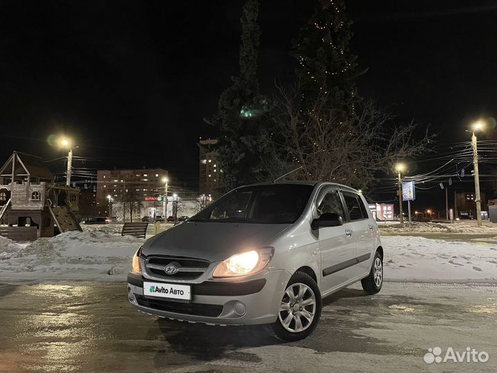 Hyundai Getz 1.4 МТ, 2007, битый, 127 300 км