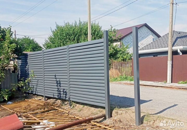 Забор жалюзи под заказ от производителя