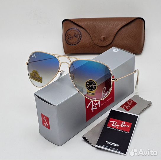 Солнцезащитные очки ray ban aviator