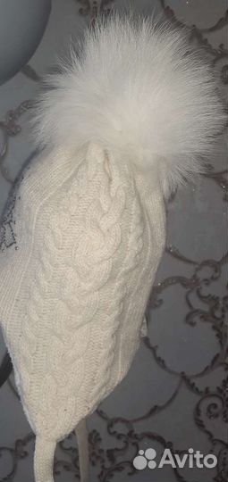 Шапка для девочки 46-48