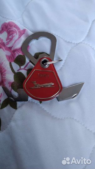 Брелок,перочинный нож,открывалка Ту -154,СССР