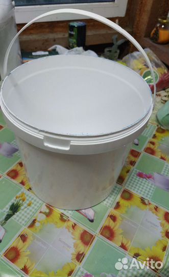 Ведро пищевой пластик 10 л