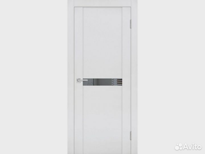 Межкомнатная дверь Soft Touch PST-3 белый бархат с