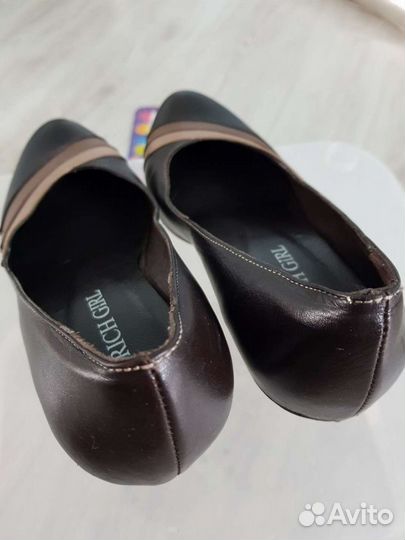Туфли кожаные 36р