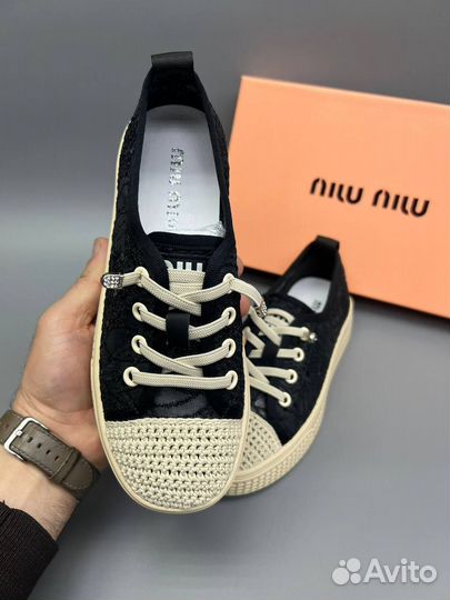 Слипоны Miu Miu