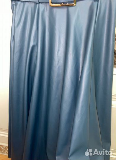 Кожаная юбка