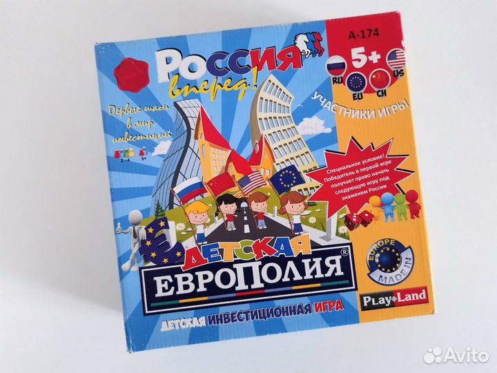 Настольная игра Европолия