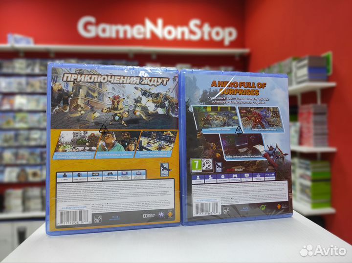 Knack 1, 2 для ps4