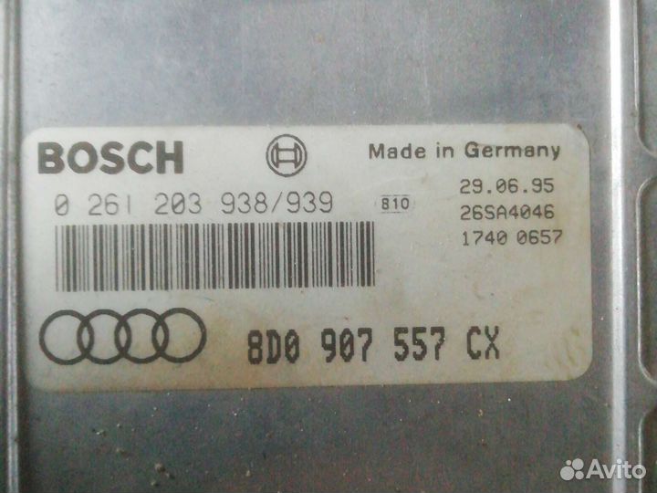 Эбу мозги audi а4 B5 1.8 adr