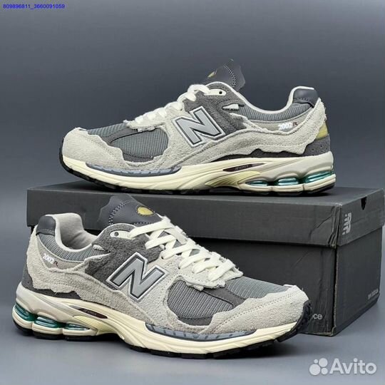 Кроссовки New Balance 2002R Светлые (Арт.99615)