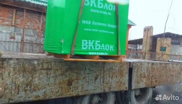 Газоблоки от произоводителя. Объём