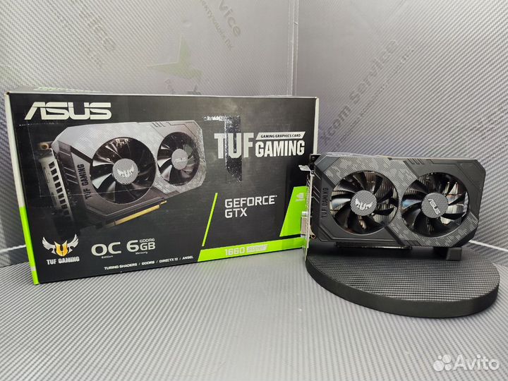 Видеокарта 6 GB Asus GeForce GTX 1660 Super TUF