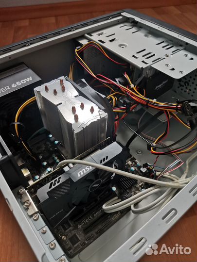 Компьютер Intel i7-3770/SSD/RX560/16 Гб озу