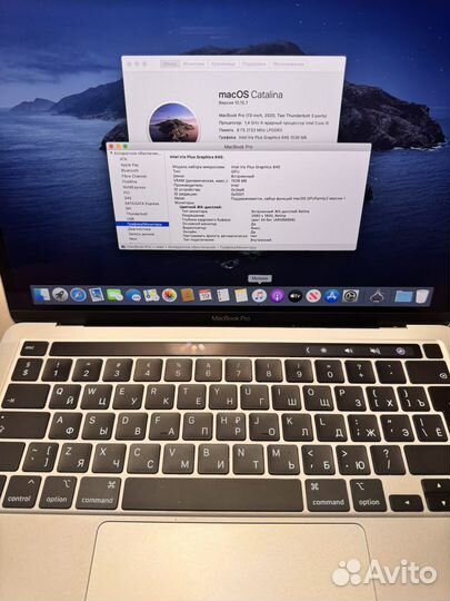 Macbook pro 13 2020 i5/8/256 с нюансом