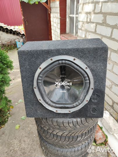 Сабвуфер и усилитель