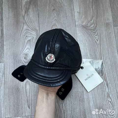 Кепка Шапка Ушанка Moncler Новая
