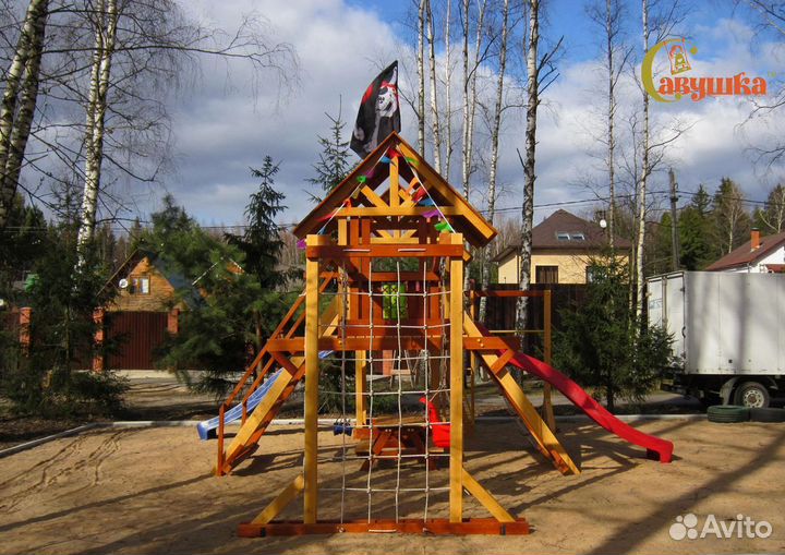 Детский игровой комплекс для улицы Савушка Люкс 9