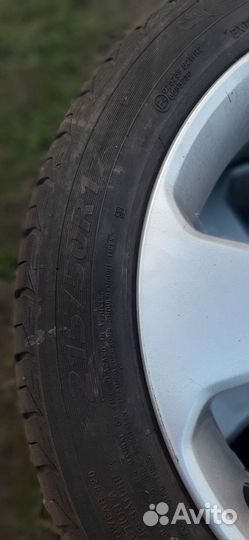 Колёса в заборе Chevrolet Cruze