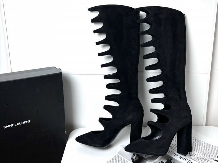 Сапоги женские Saint Laurent оригинал 38