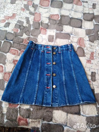 Юбка джинсовая