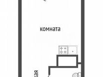 Квартира-студия, 31,7 м², 9/18 эт.