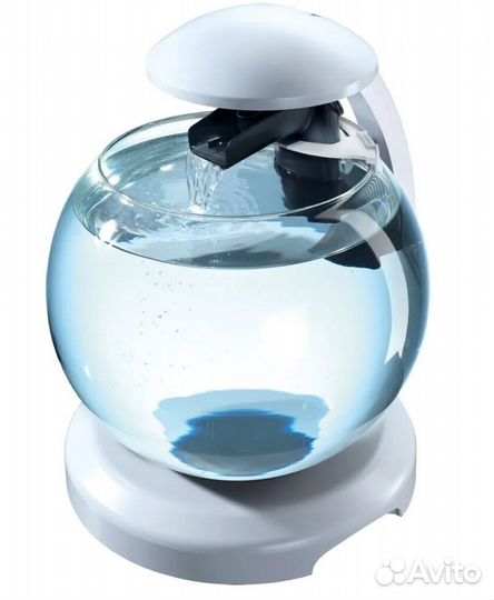 Аквариум Tetra Cascade Globe круглый, белый 6,8 л