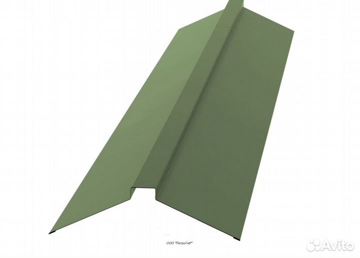 Конёк кровельный фигурный