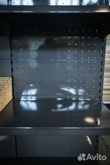 Стеллаж металлический для магазина