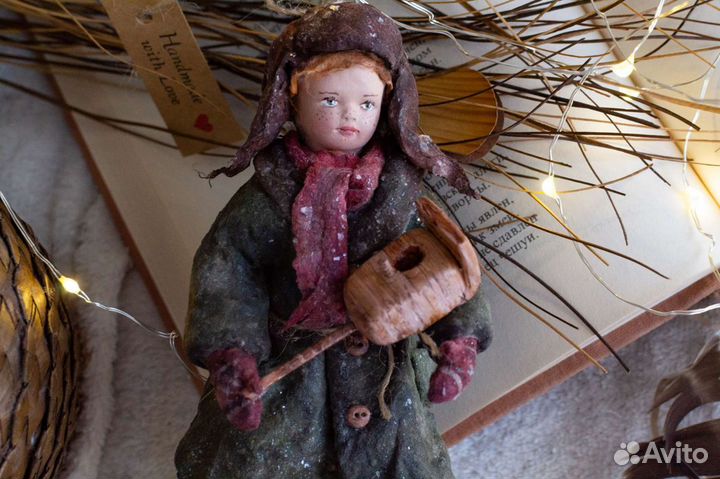 Игрушка ёлочная ватная