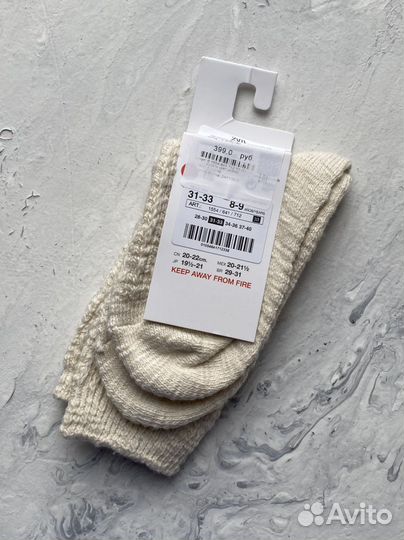 Новые Носки Zara 31-33 размер