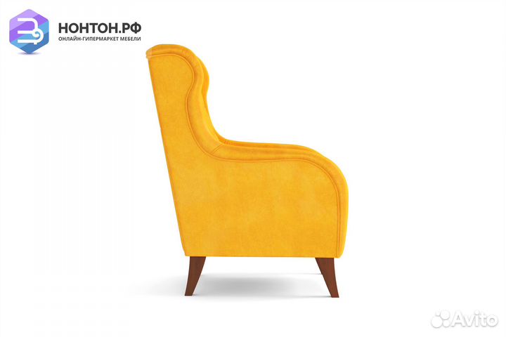 Кресло Амарант горчичное