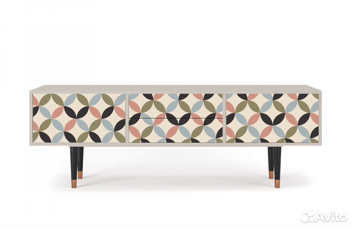 Тв-тумба T4 - Сатин - Butterfly Effect