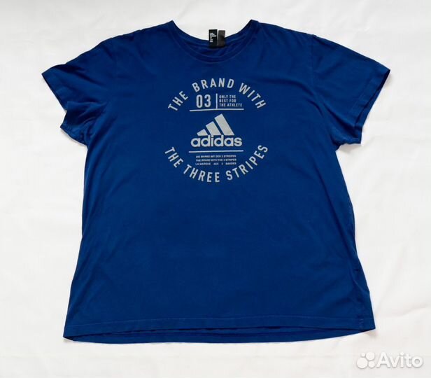 Футболка adidas THE brand with THE three stripes