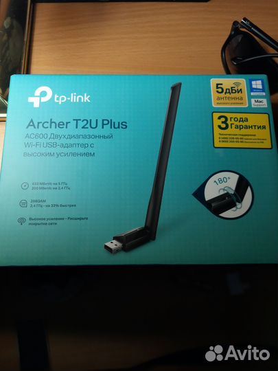 Wifi адаптер tp link t2u plus