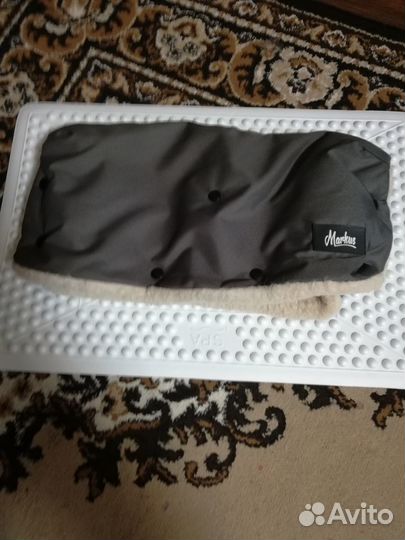 Меховой конверт и муфта