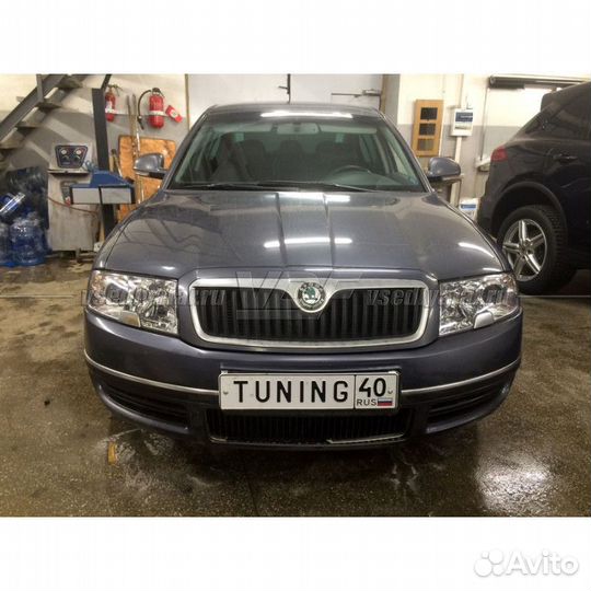 Переходные рамки для замены линз на Skoda Superb 2