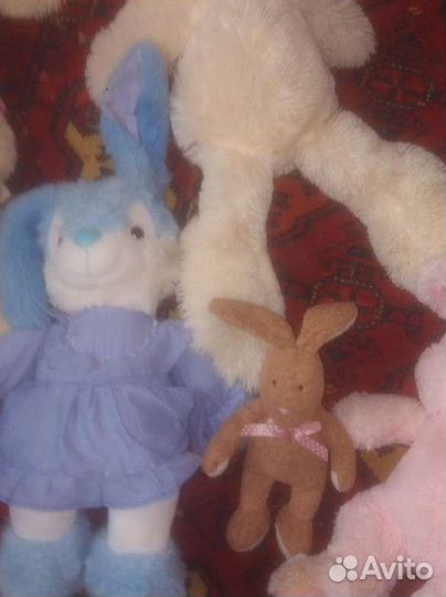 Коллекция винтажных зайцев-кроликов