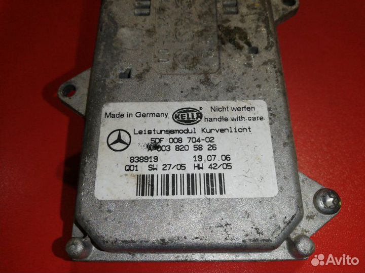 Блок управления фары Mercedes-Benz M-Class W164 M