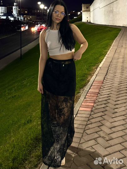 Юбка женская кружевная