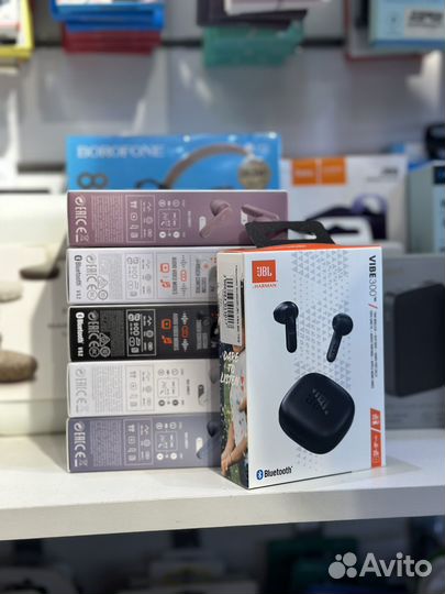 Бспроводные Наушники JBL Vibe300(Black)